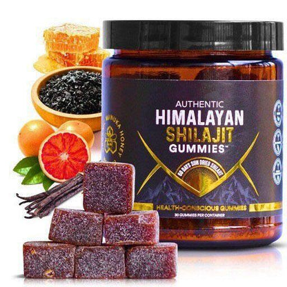 GOMME DI SHILAJIT PURE 3000mg + Ashwagandha + Ginseng